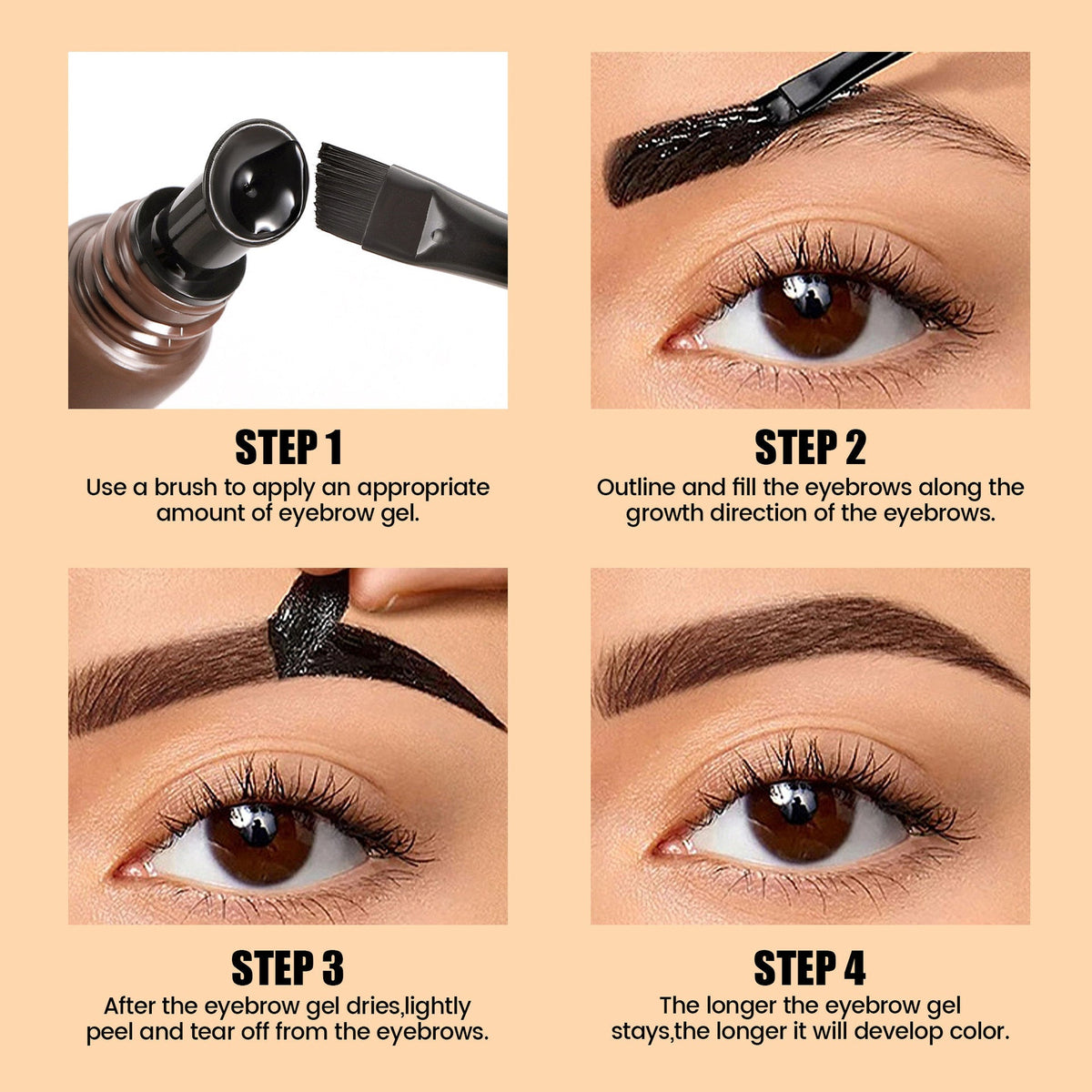 Fuller-Looking Brows In Minutes — No More Daily Brow Pencil