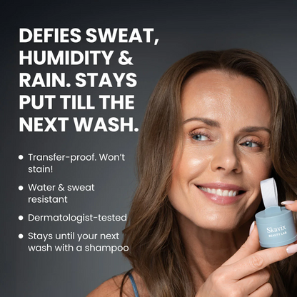 Skavix Root Touch-Up Powder — Quick Gray Coverage in Seconds