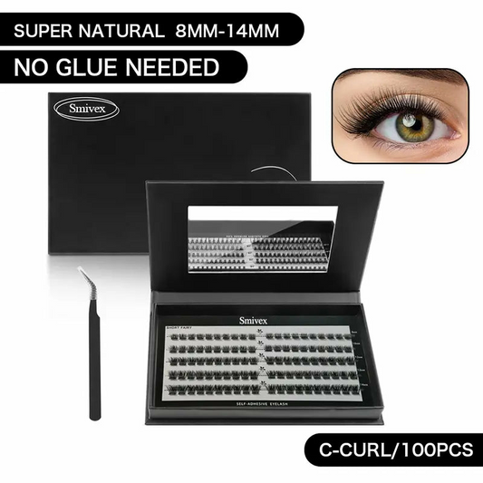 Smivex Pre-Bonded Lash Clusters — Salon-Style Lashes in Seconds