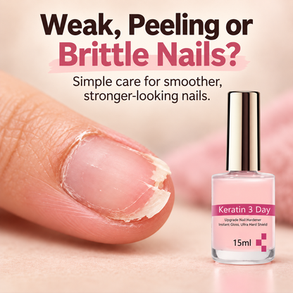 Keratin Care For Weak, Brittle Nails🔥