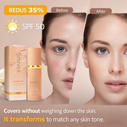 ☀️ Summer Sale — 56% OFF for a Limited Time! 🔥4 in 1 BIOMIMETIC Foundation SPF 50 that adapts to any skin color!