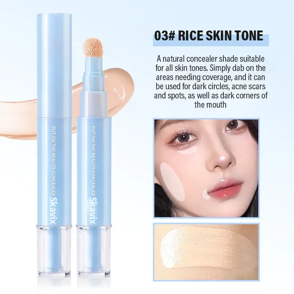 Skavix 2-in-1 Concealer Pen — Brighten & Blend