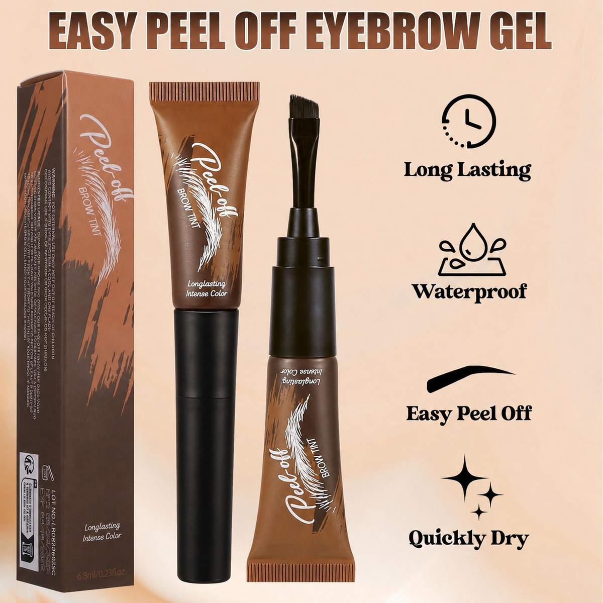 Fuller-Looking Brows In Minutes — No More Daily Brow Pencil
