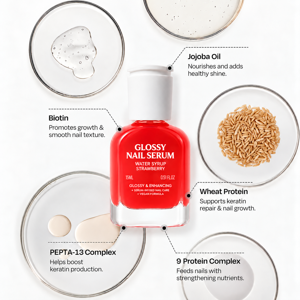2-in-1 Sheer Nail Polish & Strengthener