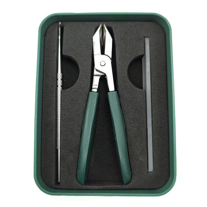 3-Piece Angled Nail Clipper Pedicure Tool Set