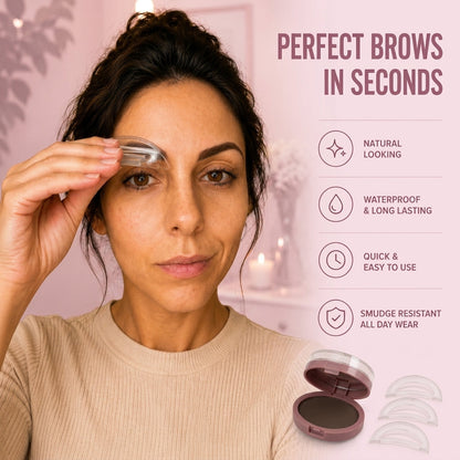 Eyebrow Stamp Kit — Fuller Natural Brows In Seconds