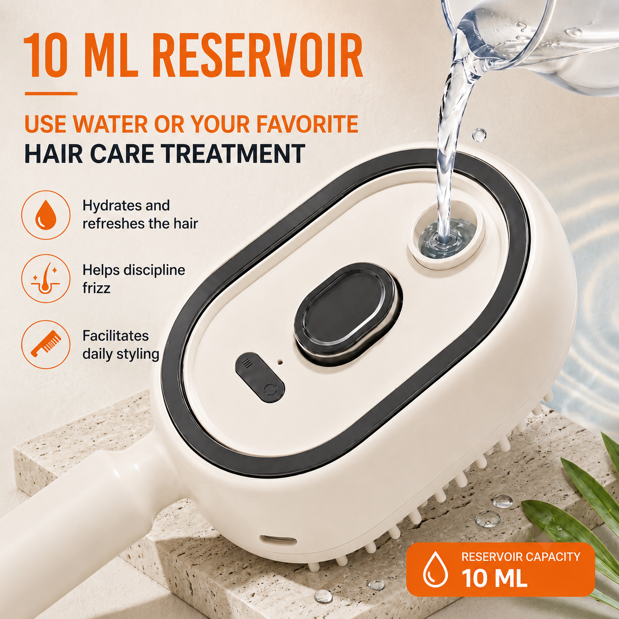 ☀️ Smivex 5-in-1 Mist Detangling Brush