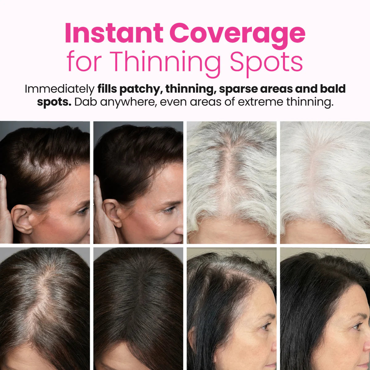 Skavix Root Touch-Up Powder — Quick Gray Coverage in Seconds