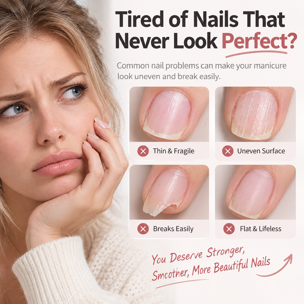 Salon-Smooth Nails, Made Easy.