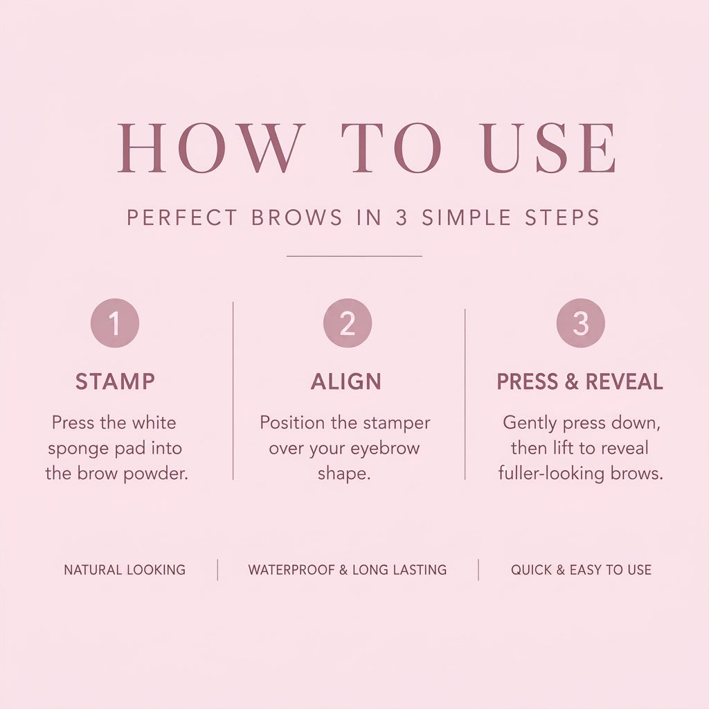 Eyebrow Stamp Kit — Fuller Natural Brows In Seconds