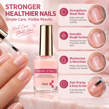 Keratin Care For Weak, Brittle Nails🔥