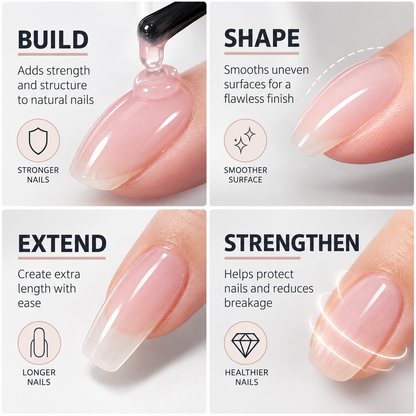 Salon-Smooth Nails, Made Easy.