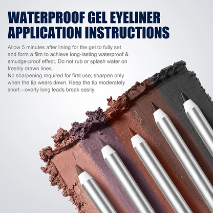 Waterproof Gel Eyeliner Pencil For Smooth, Defined Eyes All Day🌟