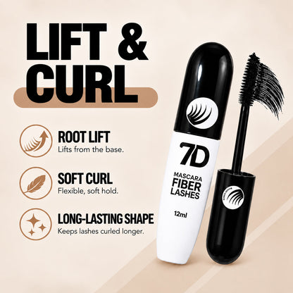 7D Fiber Lash Mascara——Create Fuller, Longer-Looking Lashes In Seconds
