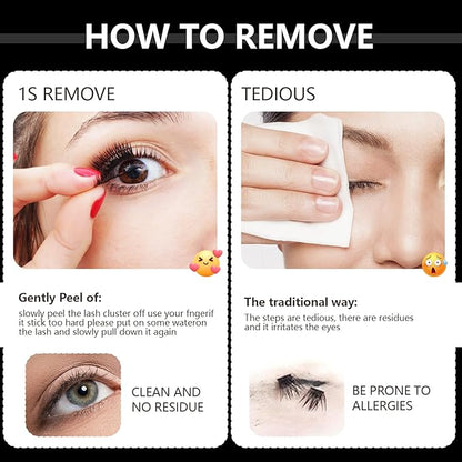 Smivex Pre-Bonded Lash Clusters — Salon-Style Lashes in Seconds