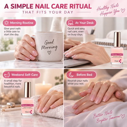 Keratin Care For Weak, Brittle Nails🔥