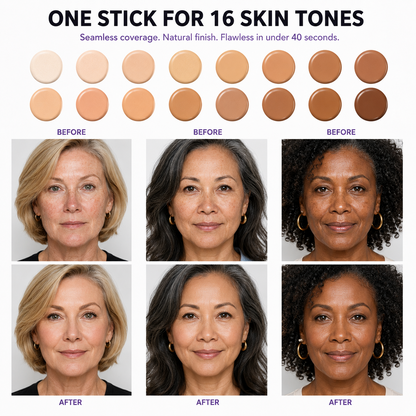 The Foundation Stick That Adjusts To Your Skin Tone