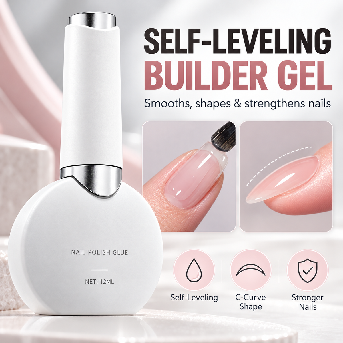 Salon-Smooth Nails, Made Easy.