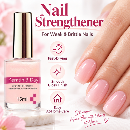 Keratin Care For Weak, Brittle Nails