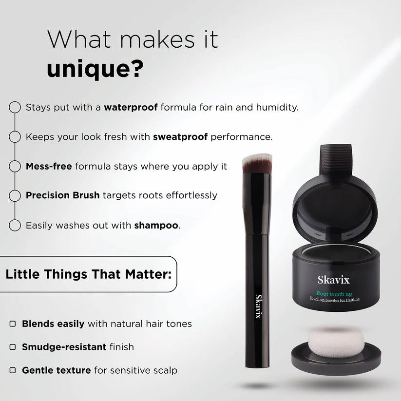 Root Touch Up Powder—Fuller-Looking Hairline In Just 60 Seconds
