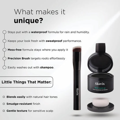 Root Touch Up Powder—Fuller-Looking Hairline In Just 60 Seconds