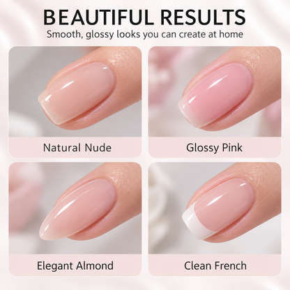 Salon-Smooth Nails, Made Easy.