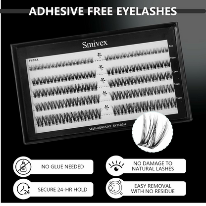 Smivex Pre-Bonded Lash Clusters — Salon-Style Lashes in Seconds