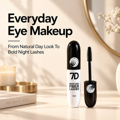 7D Fiber Lash Mascara——Create Fuller, Longer-Looking Lashes In Seconds