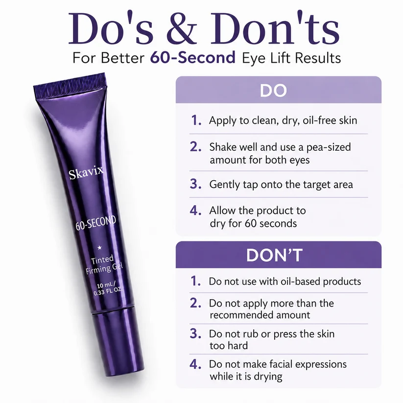 60-Second Eye Lift✨