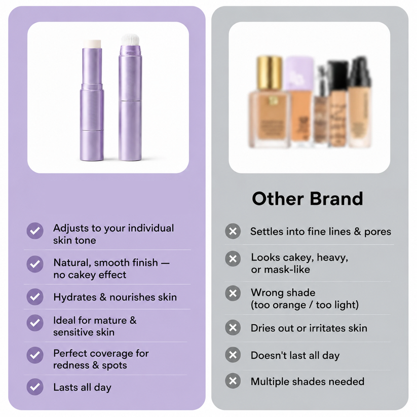 The Foundation Stick That Adjusts To Your Skin Tone