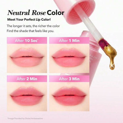 Skavix Golden-to-Rosy Lip Stain — Wipe & Reveal Color