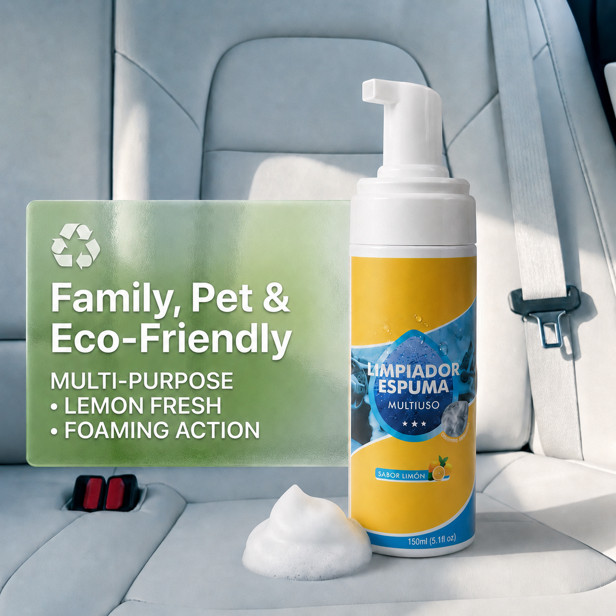 ✅Multi-Enzyme Foam Spray Cleaner