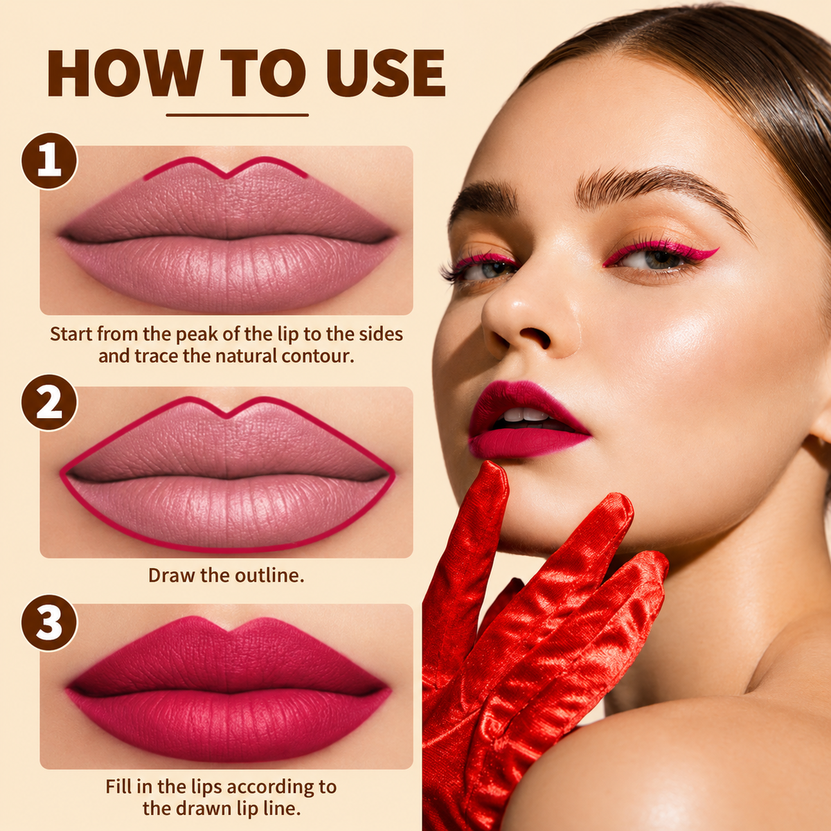 Define Your Lips. Brighten Your Look.