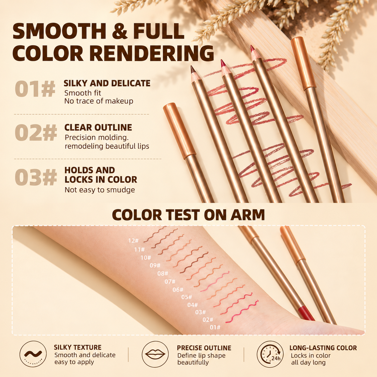 Define Your Lips. Brighten Your Look.