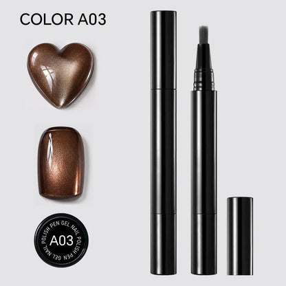 ✨ One-Step Gel Nail Pen Create Glossy Salon Nails In Minutes
