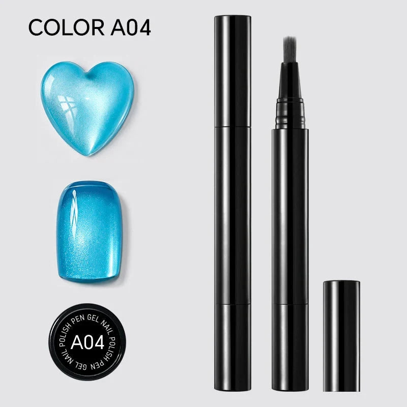 ✨ One-Step Gel Nail Pen Create Glossy Salon Nails In Minutes