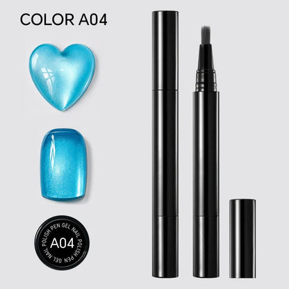 ✨ One-Step Gel Nail Pen Create Glossy Salon Nails In Minutes