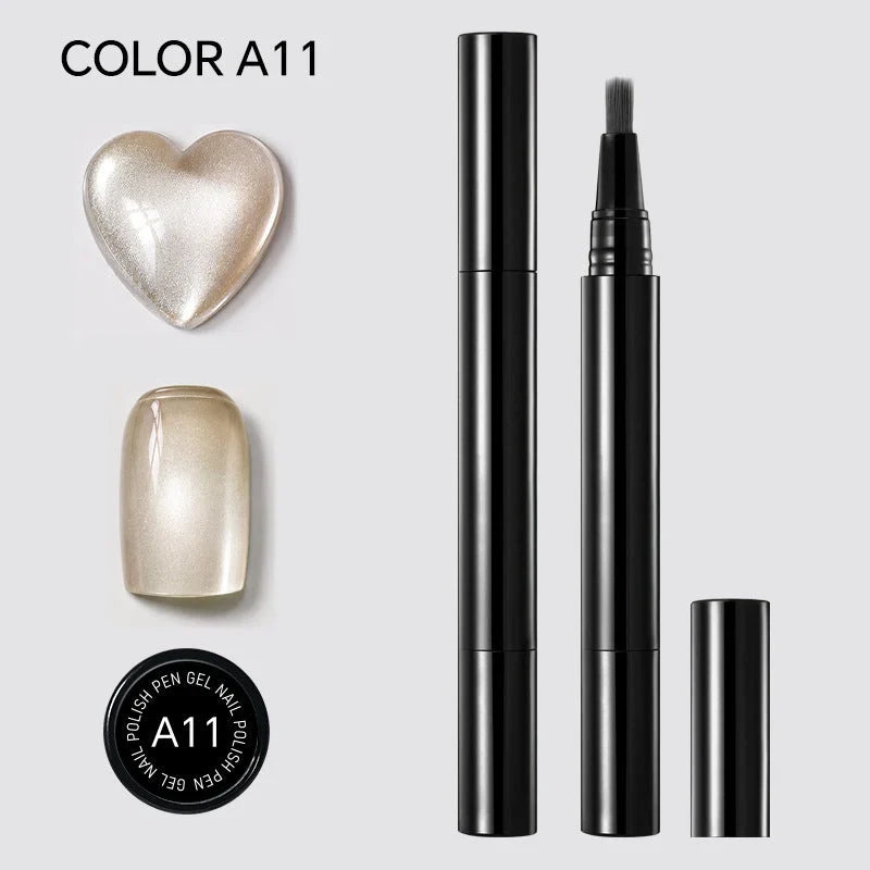 ✨ One-Step Gel Nail Pen Create Glossy Salon Nails In Minutes