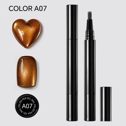 ✨ One-Step Gel Nail Pen Create Glossy Salon Nails In Minutes