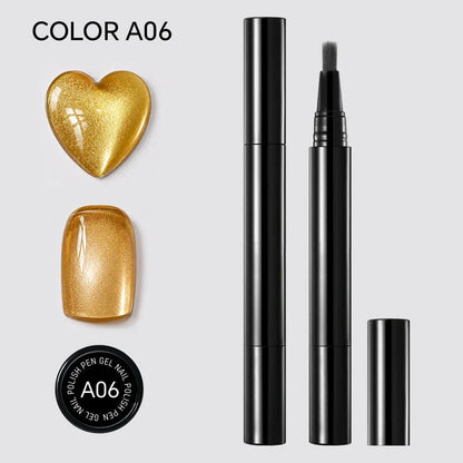 ✨ One-Step Gel Nail Pen Create Glossy Salon Nails In Minutes