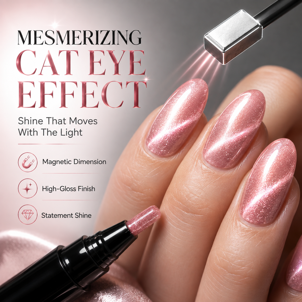 ✨ One-Step Gel Nail Pen Create Glossy Salon Nails In Minutes