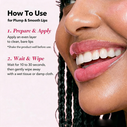 Skavix Golden-to-Rosy Lip Stain — Wipe & Reveal Color