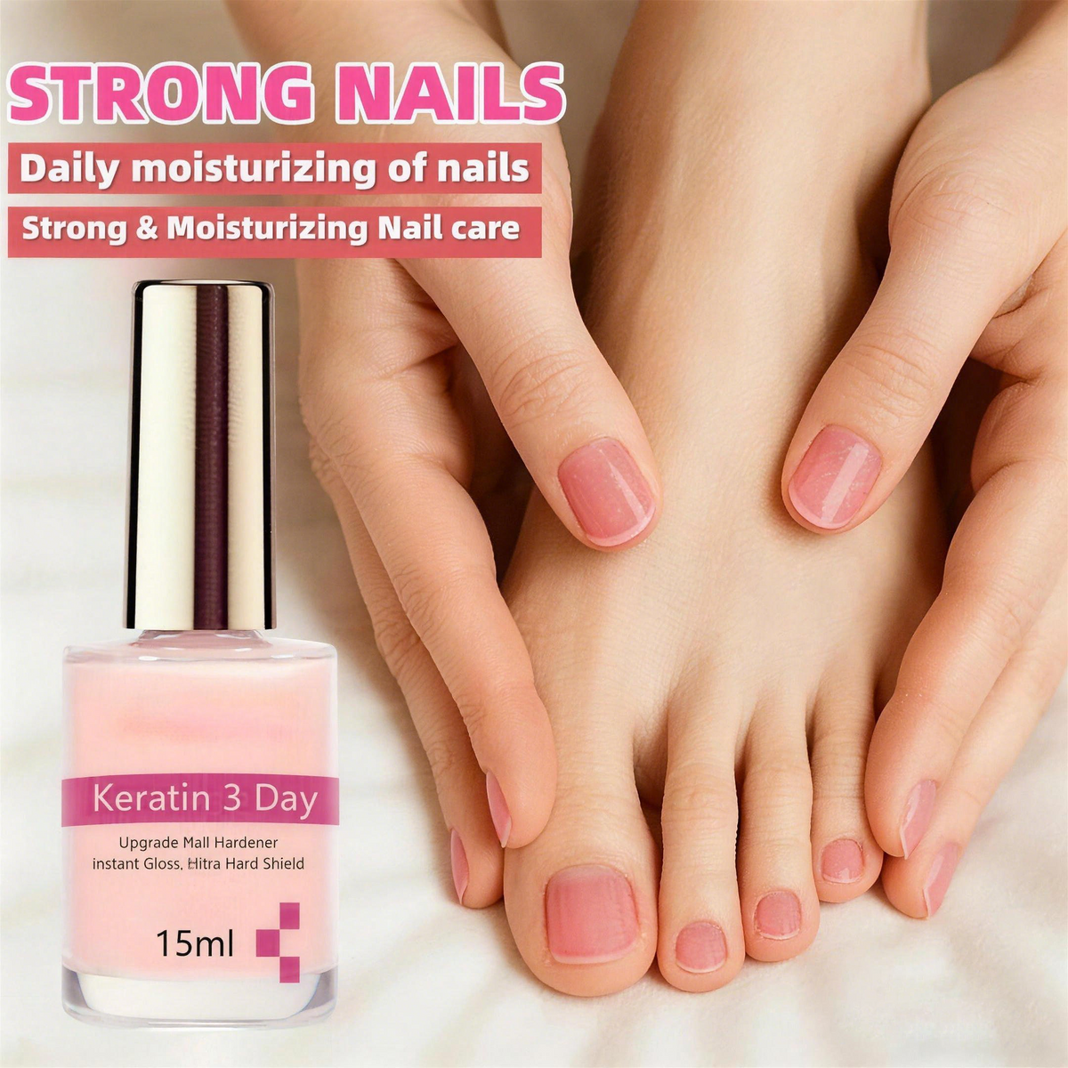 Keratin Care For Weak, Brittle Nails